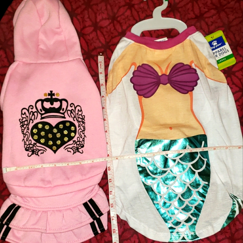 🔥🐕 U Pick The MERMAID or The HEART $15 Ea.
